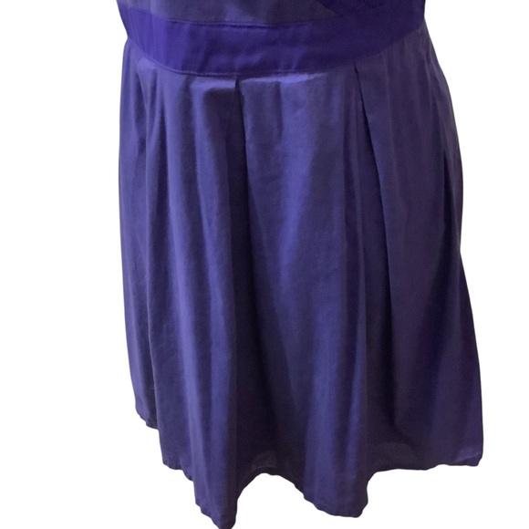 AMERICAN EAGLE OUTFITTERS ROYAL BLUE SLEEVELESS COTTON MIDI DRESS/ Size 8 - Picture 7 of 14